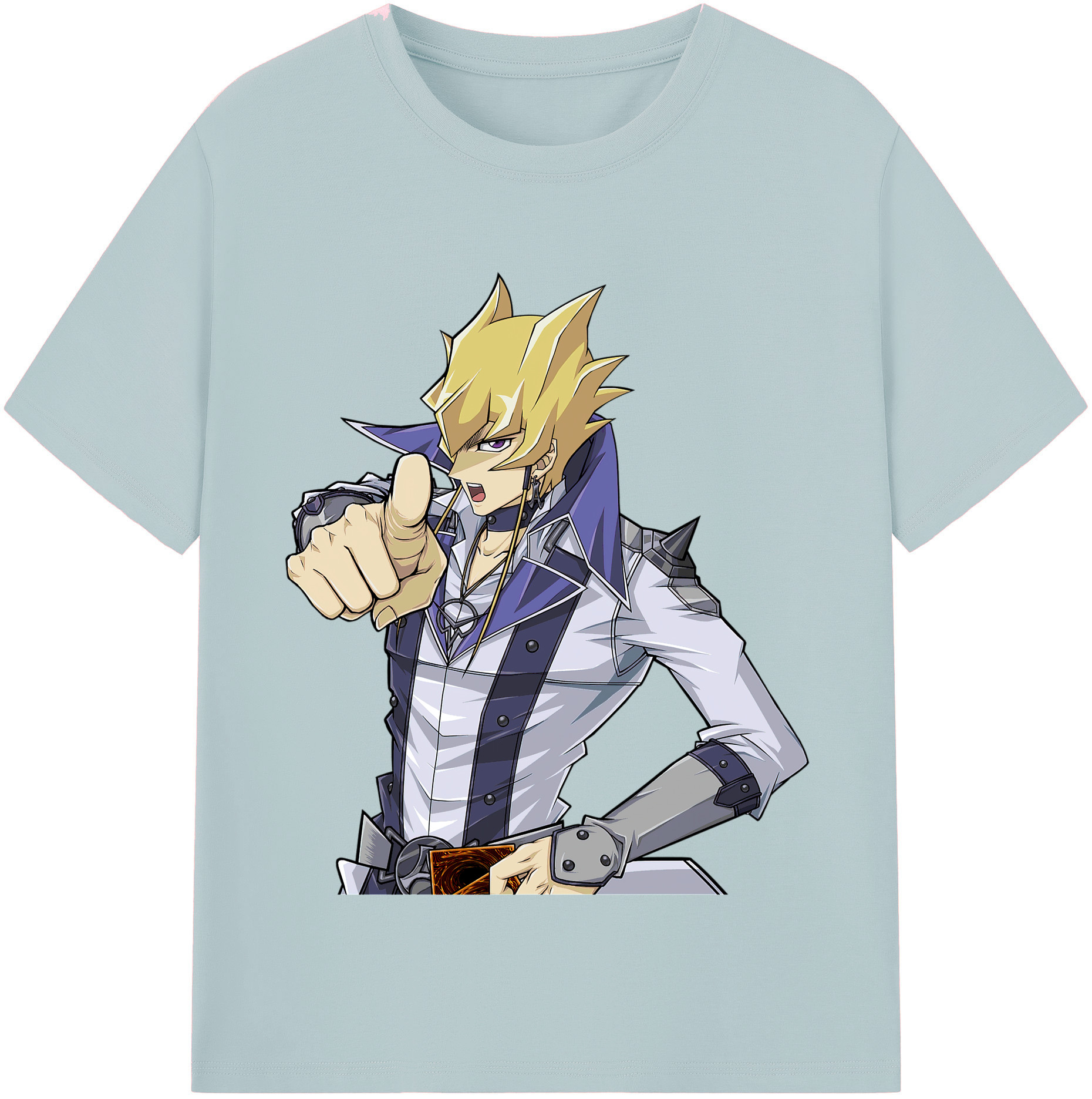 （画像用） 遊☆戯☆王 Yu-Gi-Oh! 綿100％半袖Tシャツ（フロントプリント）